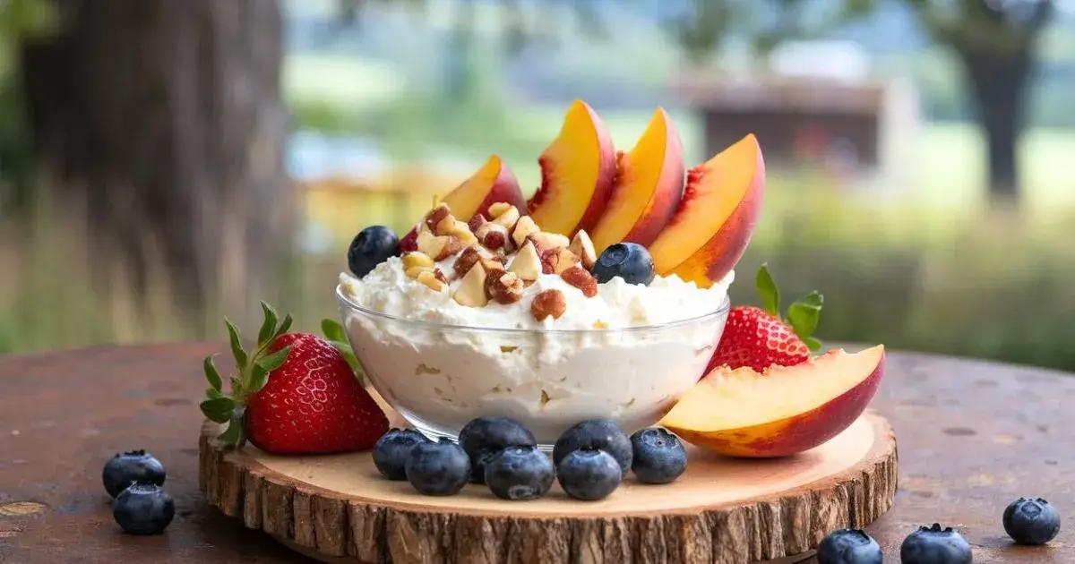 cottage cheese and fruit