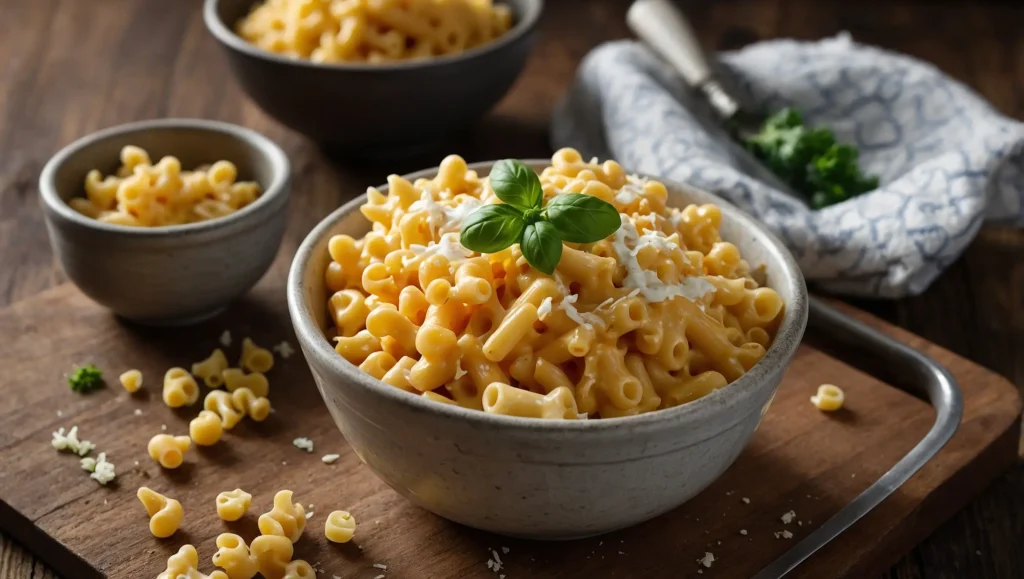 protein mac and cheese serving suggestions