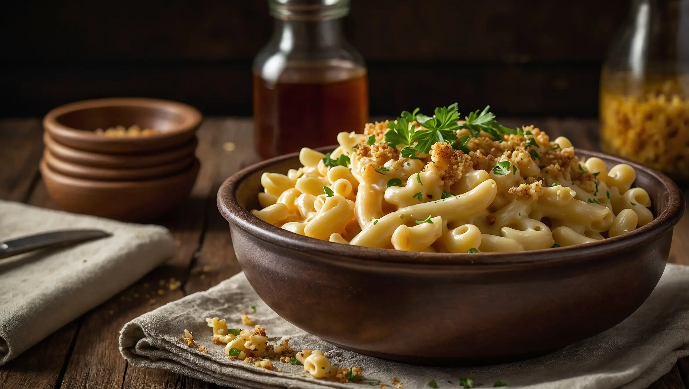 white cheddar mac and cheese